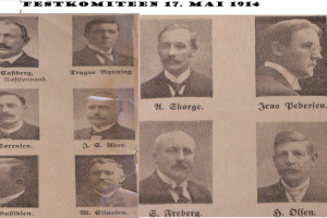 Bilde av Festkomite 1914